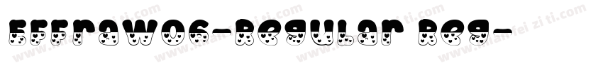 EffraW06-Regular Reg字体转换
